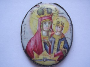 Эмалевые иконки.