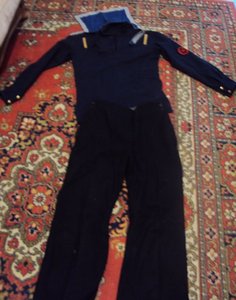 3 гимнастёрки РККА, форма матроса, пограничник