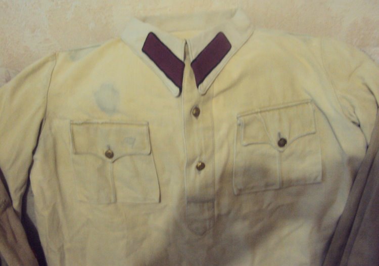 3 гимнастёрки РККА, форма матроса, пограничник