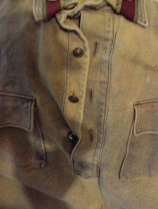 3 гимнастёрки РККА, форма матроса, пограничник