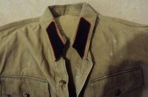 3 гимнастёрки РККА, форма матроса, пограничник