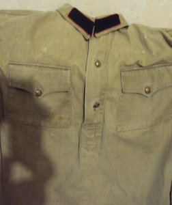 3 гимнастёрки РККА, форма матроса, пограничник