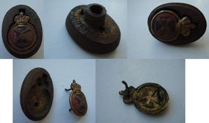 Головки на рукоятку шашки - 3шт.