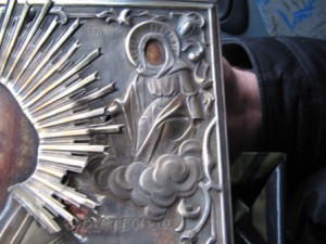 Николай чудотворец серебро 1857год
