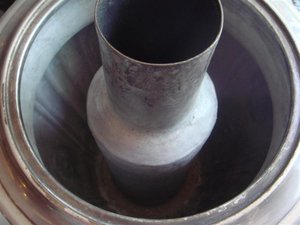Хромированный самовар Баташова