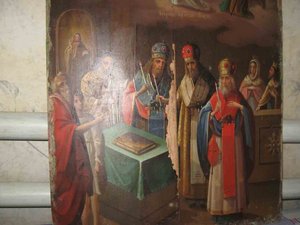 Икона с неизвестным сюжетом.