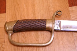 Шашка драгунская , солдатская, образца 1881г (казачья)