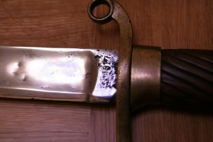 Шашка драгунская , солдатская, образца 1881г (казачья)