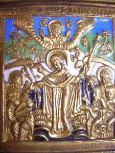 Скорбященская п.б. 4 эмали.