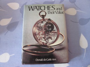 Watches and their value Donald de Carle