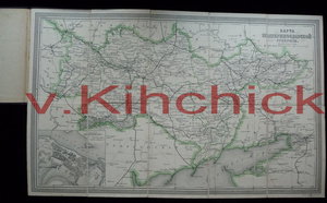карта Екатеринославской губернии