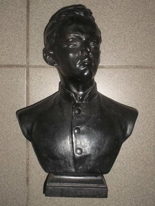 1960г. Ульянов Гимназист. Бюст. Касли. Чугун. Большой.