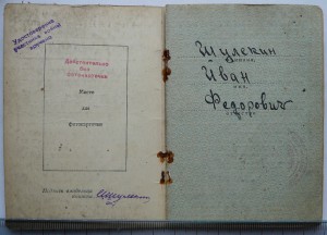 КЗ 203874, Шулекин, пятка, проездные