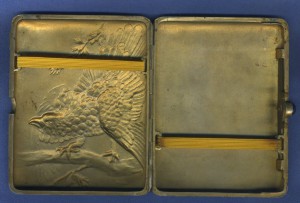 Портсигар.Серебро 875пр(169гр)