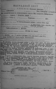 БКЗ на Летчика Эстребителя