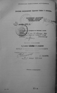 Орден Славы №795220
