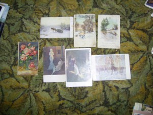 Открытки - много