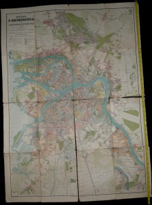 планъ С.ПЕТЕРБУРГА съ ближайшими окрестностями 1914г.