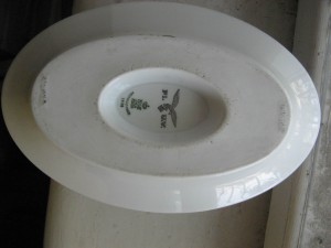 Блюдо - соусница. 1938г. Состояние.