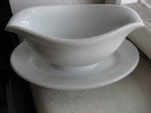 Блюдо - соусница. 1938г. Состояние.