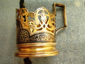 подстаканник 875 в коробке и со своим стаканом!!!