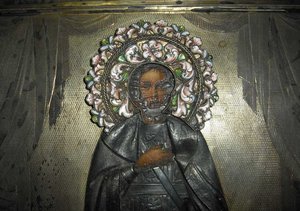 Св. князь Александр Невский (венец эмалевый)