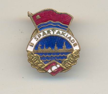 II спартакиада спартак рига 1954