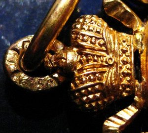 Золотой жетон Императорского Москов. Общества И.М.О.П.Р.К.