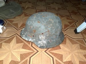 Каска М-35 клеймо EF 66