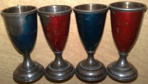 Стопки КРАСИВЫЕ ЦВЕТНЫЕ 875