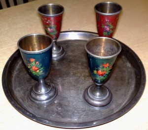 Стопки КРАСИВЫЕ ЦВЕТНЫЕ 875