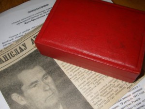 Командир партизанского отряда - Жук Б.А.