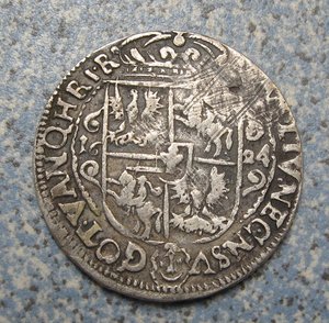 1/4 ТАЛЕРА.Сигизмунд III 1624 г.