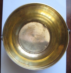 Ваза серебро 916