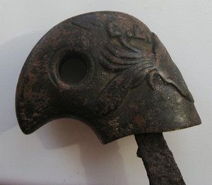 Шашка обр.1927г. (выпуклый  рисунок на  голове)