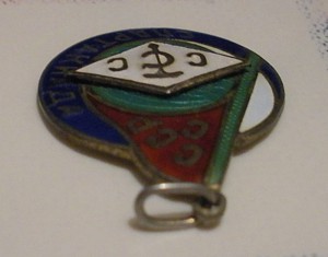 ЖЕТОН Спартакиада СТСС, 1928г. (серебро)