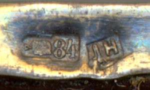СВ. Димитрiй Ростовс. Серебро.Миниатюра.