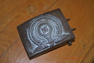 пряжка SS, сохран