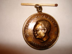 Медаль Анголы . Первый президент Анголы Агостиньо Нето