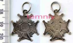 Крест "За заслуги"(фрачник?)-серебро