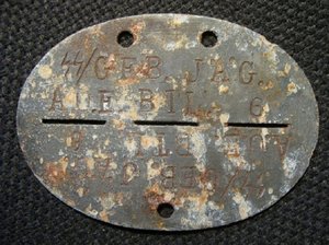 Жетон. Горные егеря СС. Целый!!!