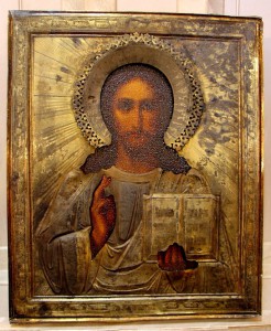 Икона Гоподь Вседержитель. Оклад 84 пр.