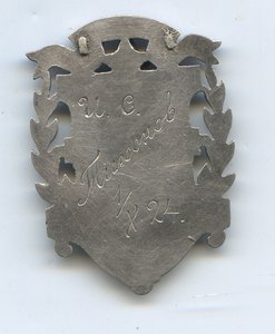 Жетон Высшей им.Ленина школы физвоспитания РККА и РКФ 1924 г