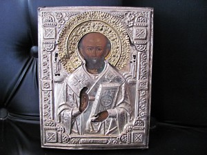 Св. Николай в окладе!