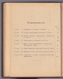 Очерки экономическаго строя Россіи. С.-Пб. 1906г.