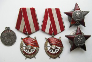 Два БКЗ,две КЗ,БЗ  на дважды кавалера Невского