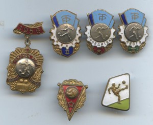 футбол 6 значков