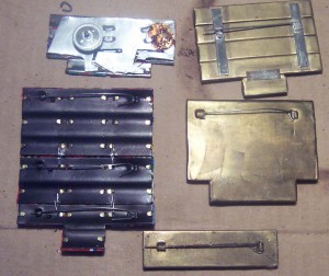 Колодки и планки.