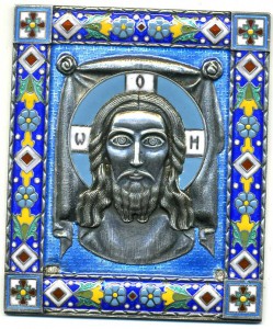 Плакетка,серебро,8 цветов эмали.