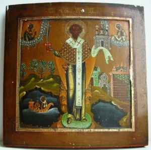 Икона Никола Можайский. Очень красивая икона.